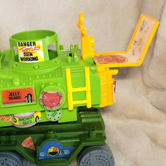 Teenage Mutant Ninja Turtles Pizza Thrower Vintage - Display Or Parts Only - Picture 11 of 15